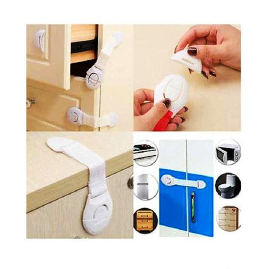 Pack of 10 - Child Safety Lock for Drawer, Door & Refrigerator