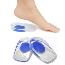 1 Pair Silicone Foot Insoles Pad