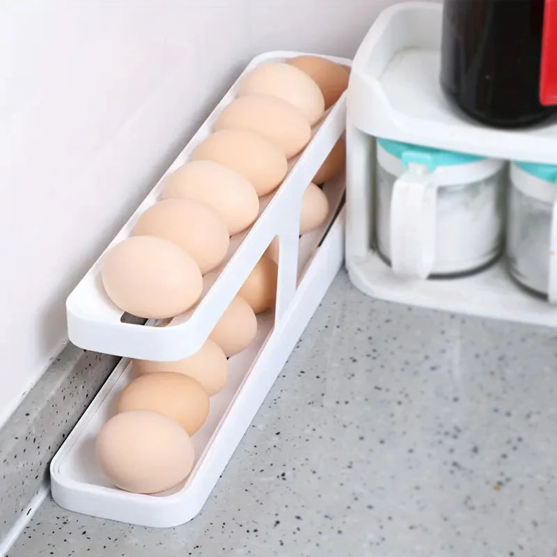 2 Tier Egg Dispenser For Refrigerator