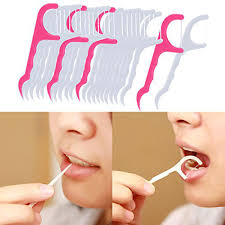 30Pcs Dental Floss With Toothpick