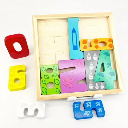 3D Wooden Jigsaw Puzzle Board