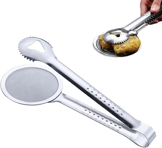 Stainless Steel 2-in-1 Food Strainer