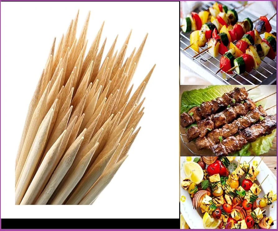 Wooden Bamboo Shashlik Sticks