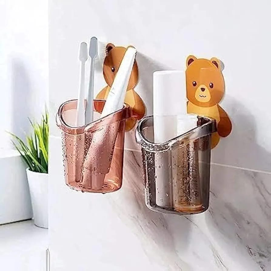 Teddy Bear Toothbrush Holder