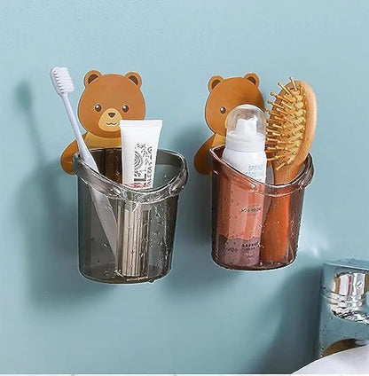 Teddy Bear Toothbrush Holder