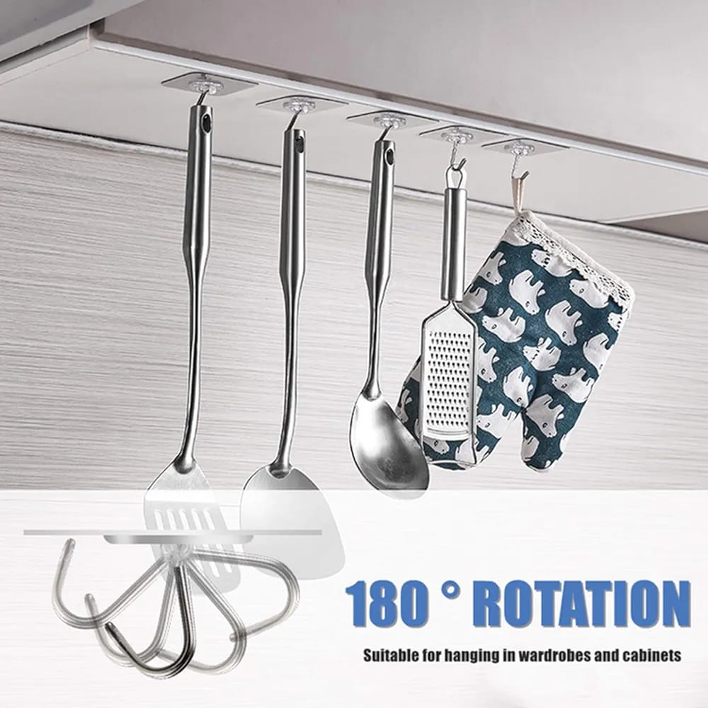 Adhesive Hooks for Heavy Items