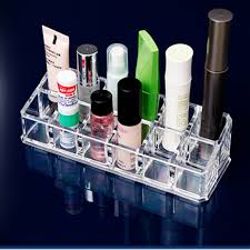 Acrylic Lipstick & Cosmetic Organizer