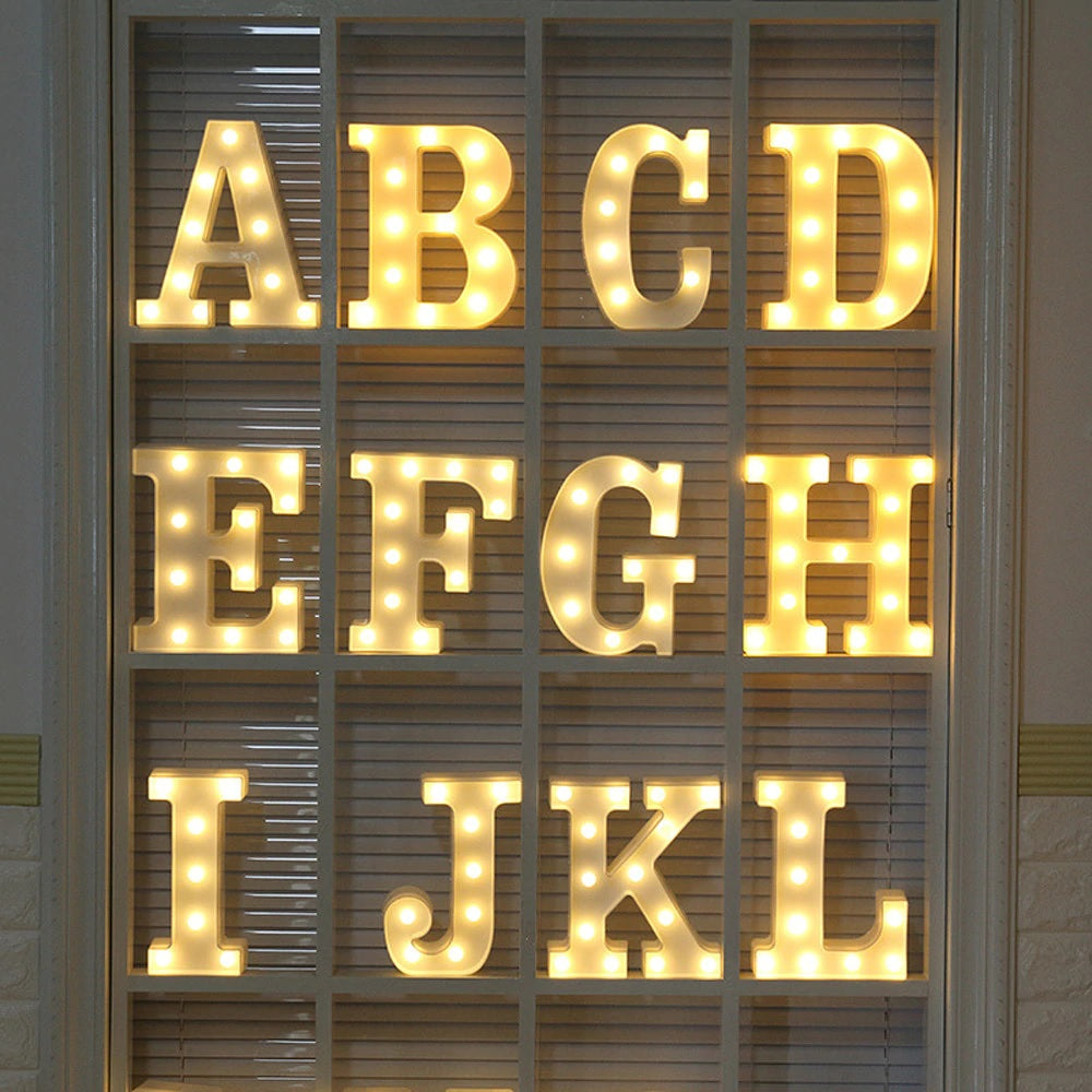 LED Marquee Letter Lights-1 Pc