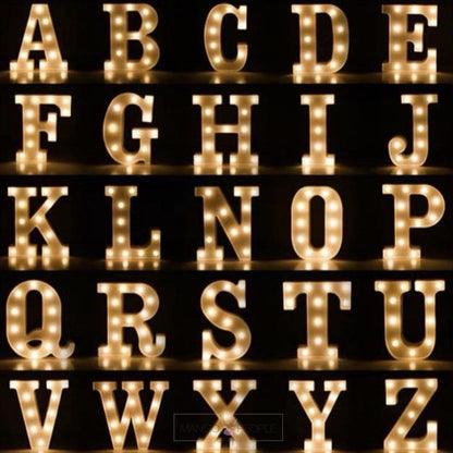 LED Marquee Letter Lights-1 Pc