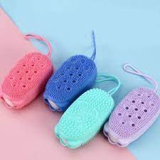 Silicone Bath & Massage Brush Double Sided