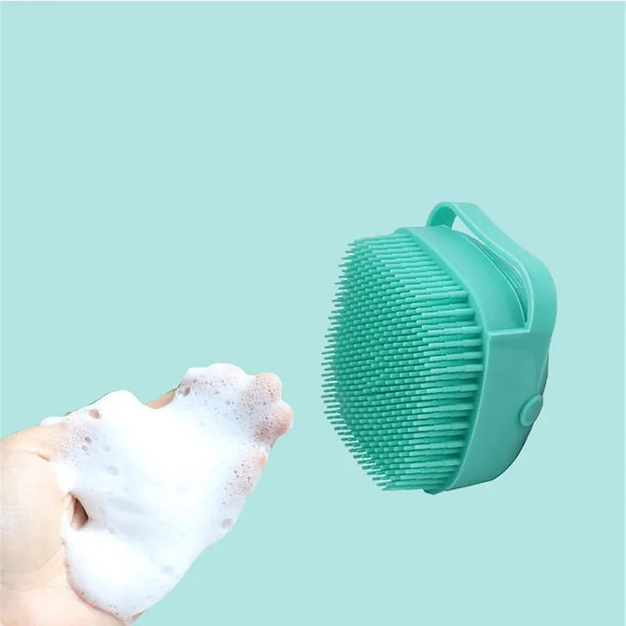 Silicone Bath Brush-1 Pc