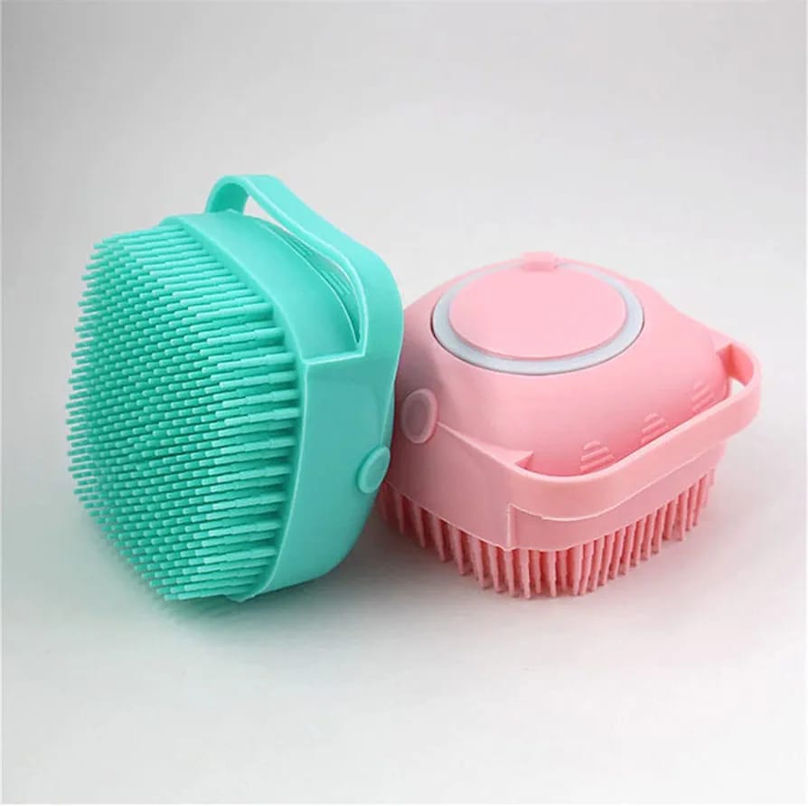 Silicone Bath Brush-1 Pc