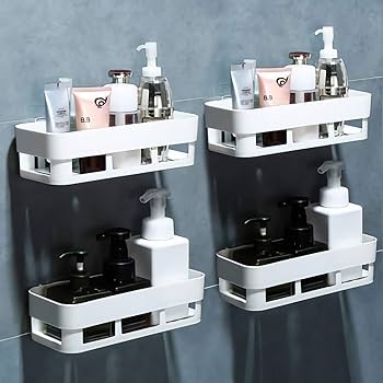 Bathroom Shelf Organizer Rotatable