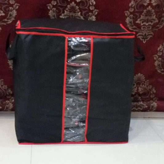 Blanket Cloth Bag Black Pack Of 4