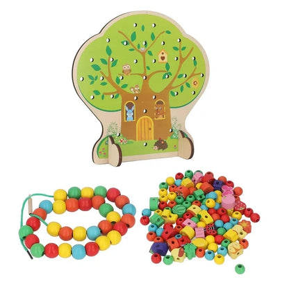 Lacing Beads Toy (102 pieces)