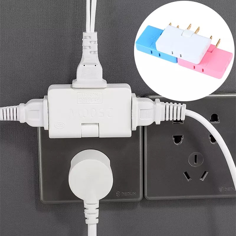 3 In 1 Rotatable Socket Converter