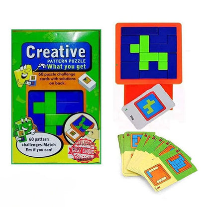 Creative Pattern Puzzle - Multi-Color No Ratings