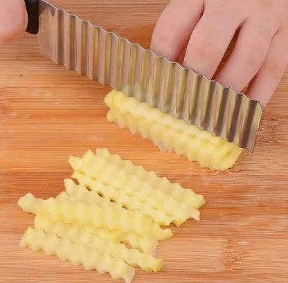 Crinkle Fries Cutting Knife-1 pc