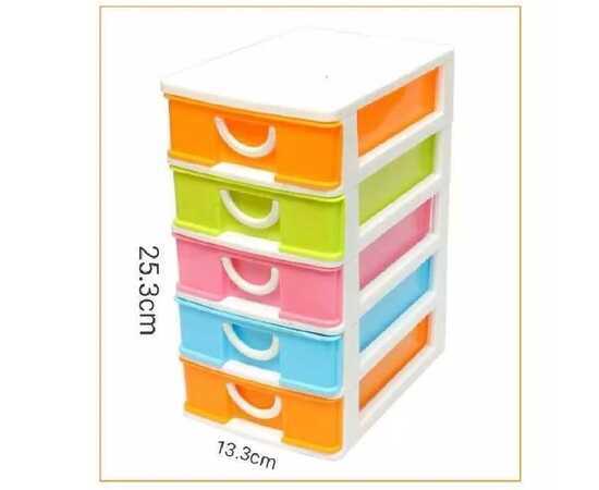 5 Layers Multi Colour Mini Drawers Box