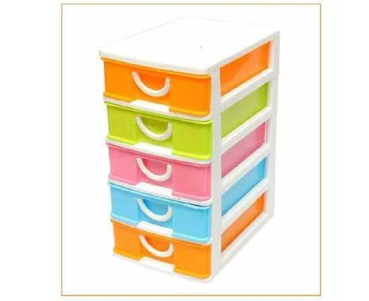 5 Layers Multi Colour Mini Drawers Box