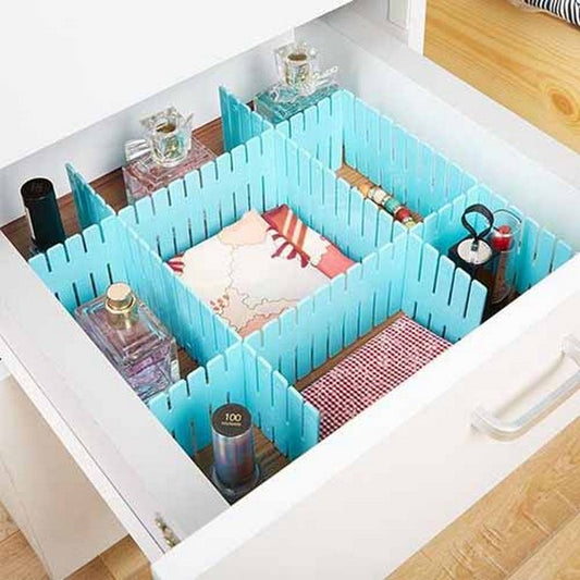 Drawer Divider 4 Strips Adjustable Drawer Organizer