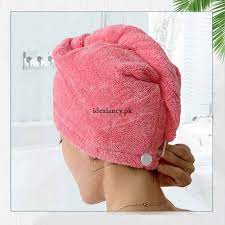 Dry Hair Drying Towel Cap