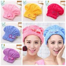 Dry Hair Drying Towel Cap