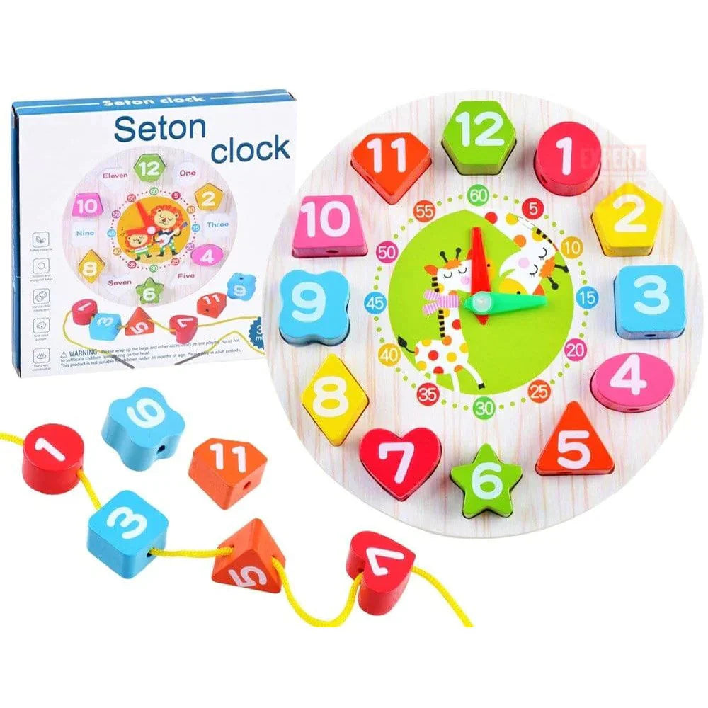 Seton Clock - Leasing wooden Clock