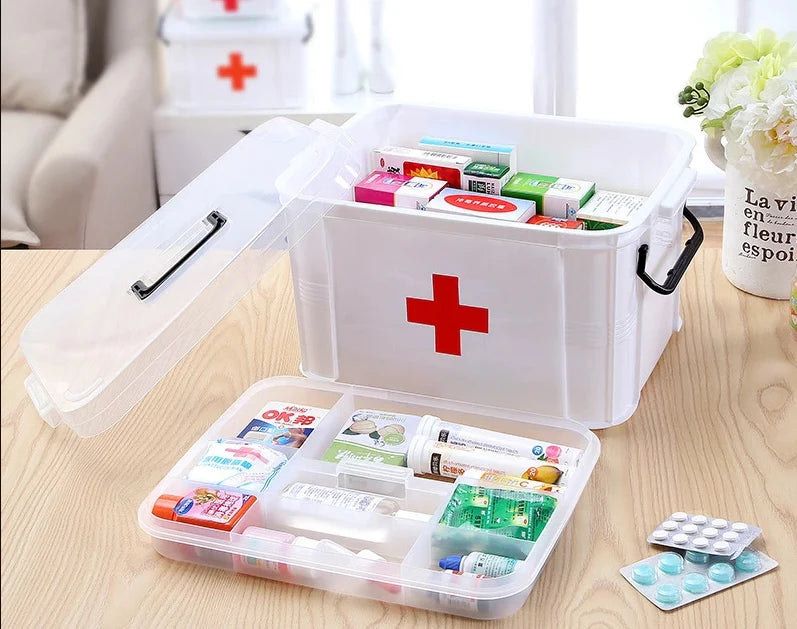 First Aid Medicine Box