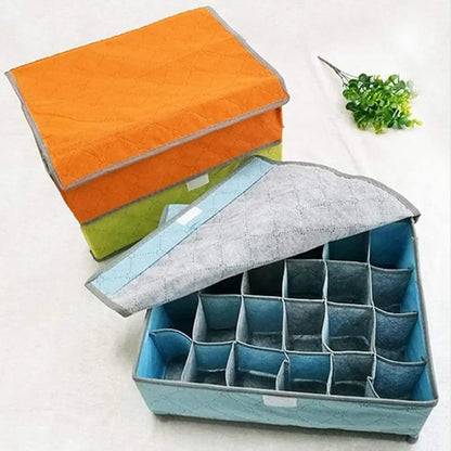 24 Pocket Foldable Storage Box-1 Pcs