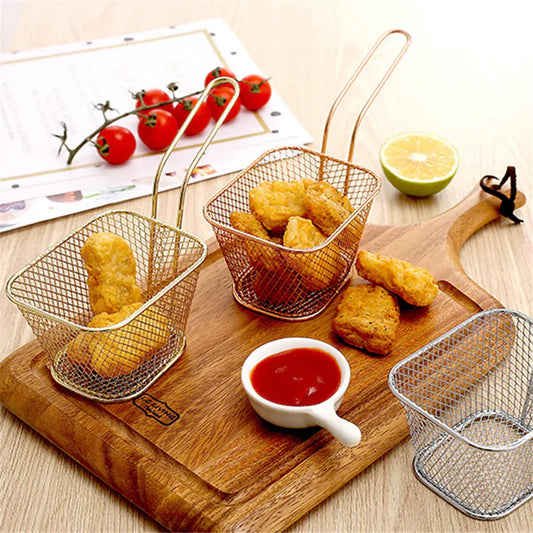 Mini Fry Basket Stainless Steel