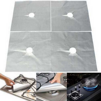 Gas Stove Cover Protector Pack of 4