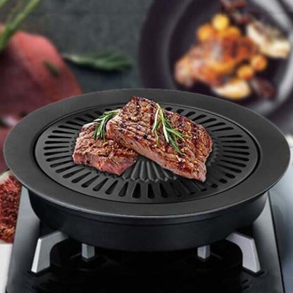 BBQ Grill Pan - Stove-top BBQ Grill Pan