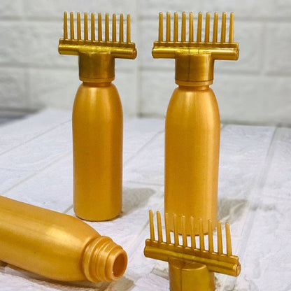 Hair Oil Comb Bottle