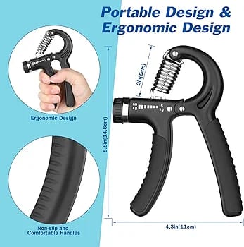 Adjustable Hand Grip Power Exerciser