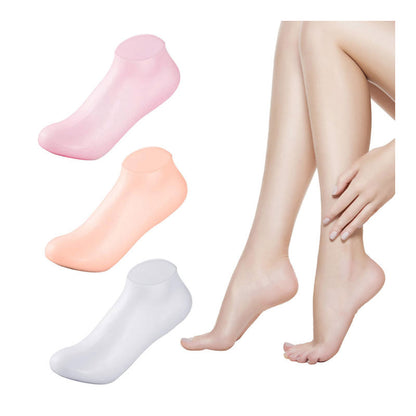 Moisturizing Socks Silicone Gel for Dry Cracked Skin