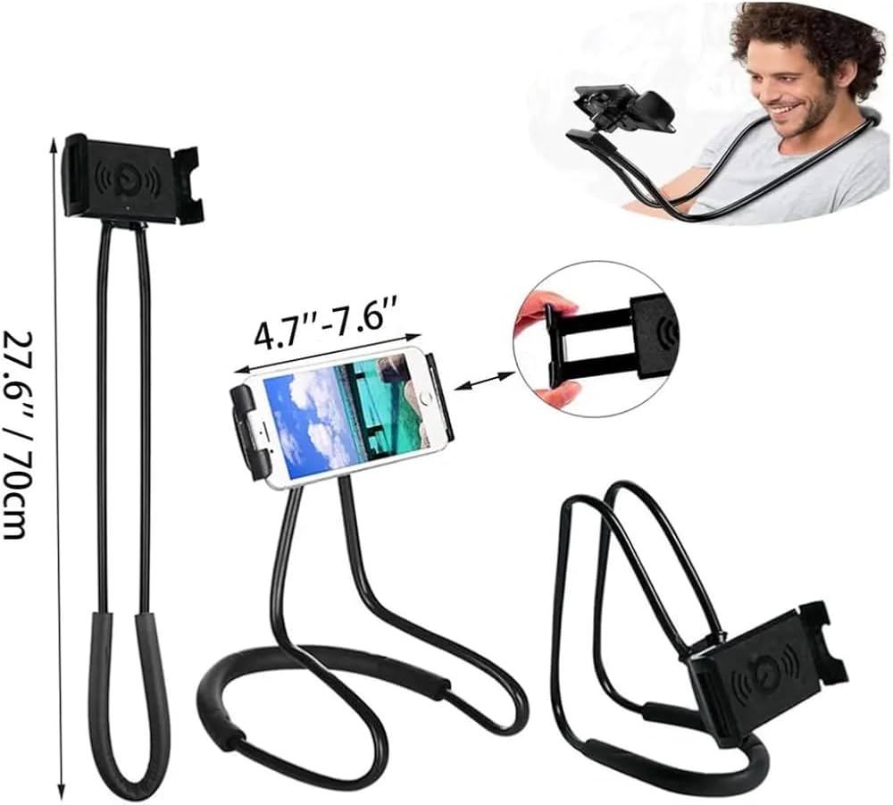 Lazy Neck Phone Holder - Flexible & Adjustable