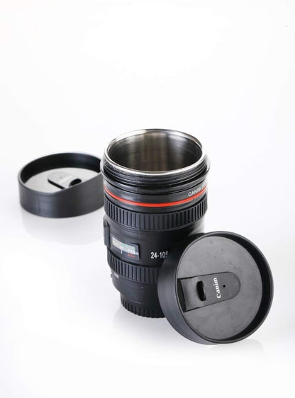 Camera Lens Shaped Coffee Mug-350ml