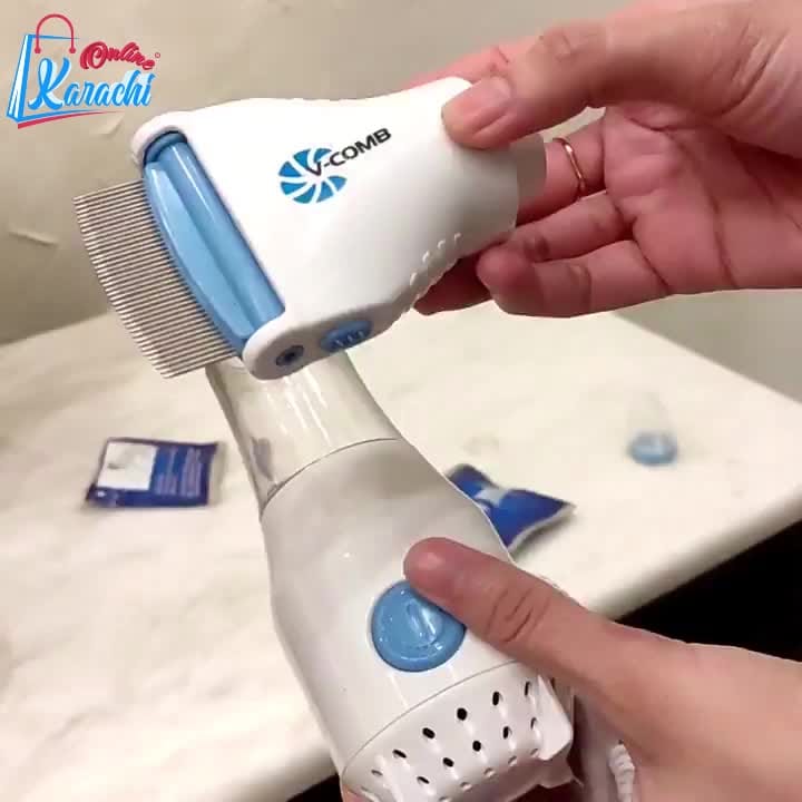 Electric Vacuum Lice Comb