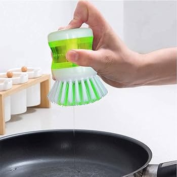 Liquid Soap Dishwasher Brush