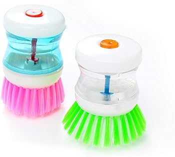 Liquid Soap Dishwasher Brush