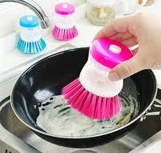 Liquid Soap Dishwasher Brush