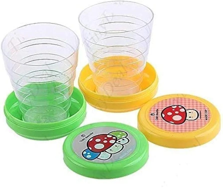 Set of 2 Folding Magic Cup