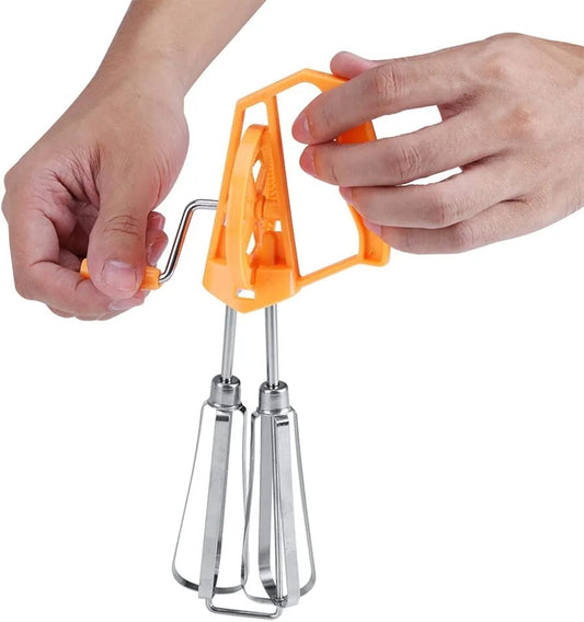 Manual Stainless Steel Hand Beater