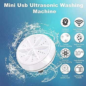 Mini Personal Rotary Washing Machine