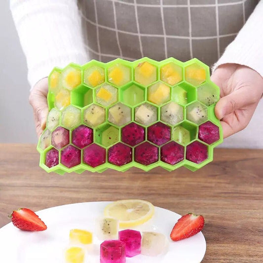 Silicone Honeycomb Ice Mold Tray