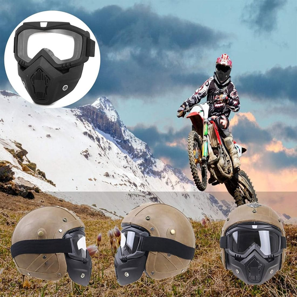 Motorcycle Goggle Mask for Helmet – Online Karachi - Best Online Shop ...