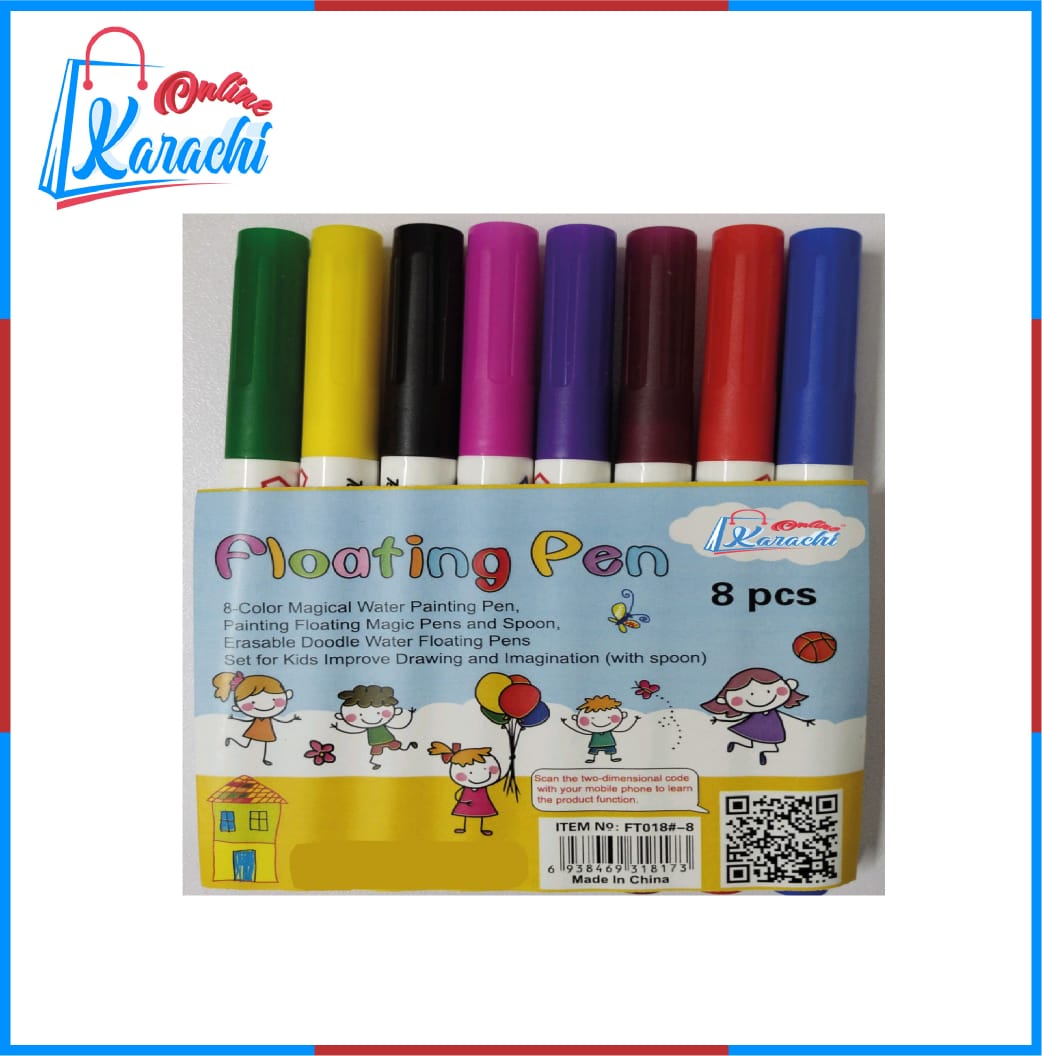 Magical Water Painting Marker With Spoon 9 Pcs Set