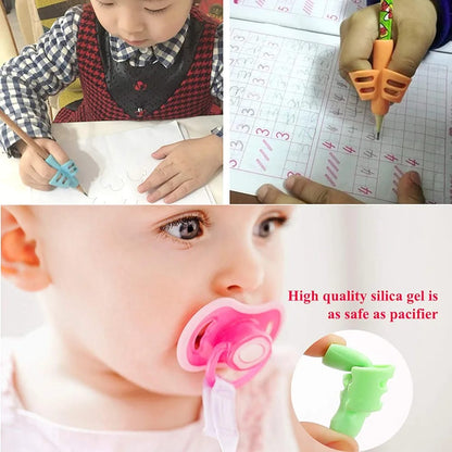 Pencil Grips - Children Pen Writing Aid Grip-1 Pc