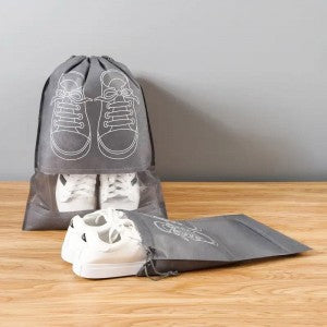 Portable Shoe Organizer Drawstring Bag